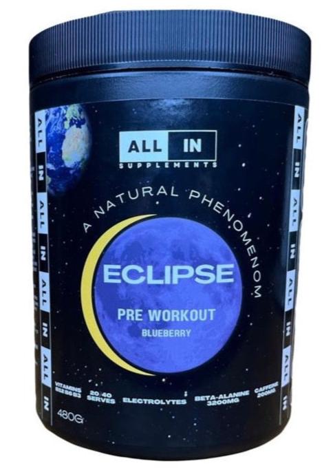 Eclipse Pre Workout Blueberry All In Supplements